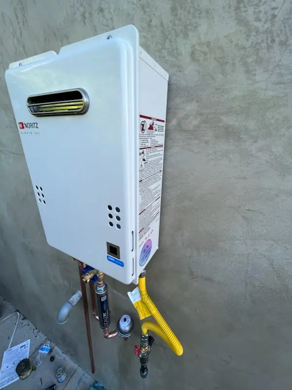 Tankless water heater installation for Wausau homes